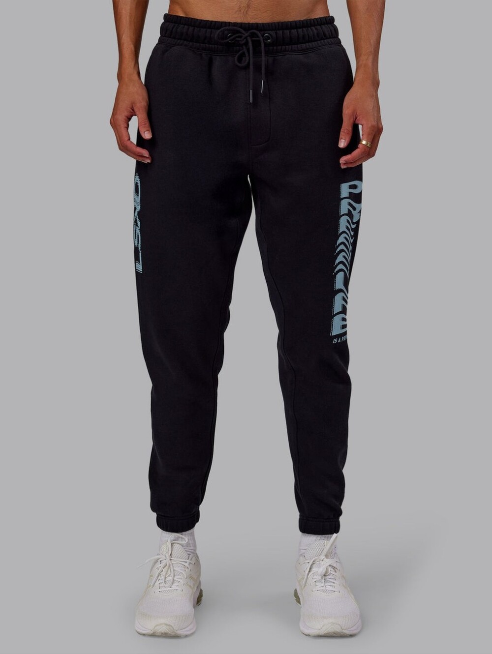LSKD Static Sweatpants Joggers Black Mens Medium